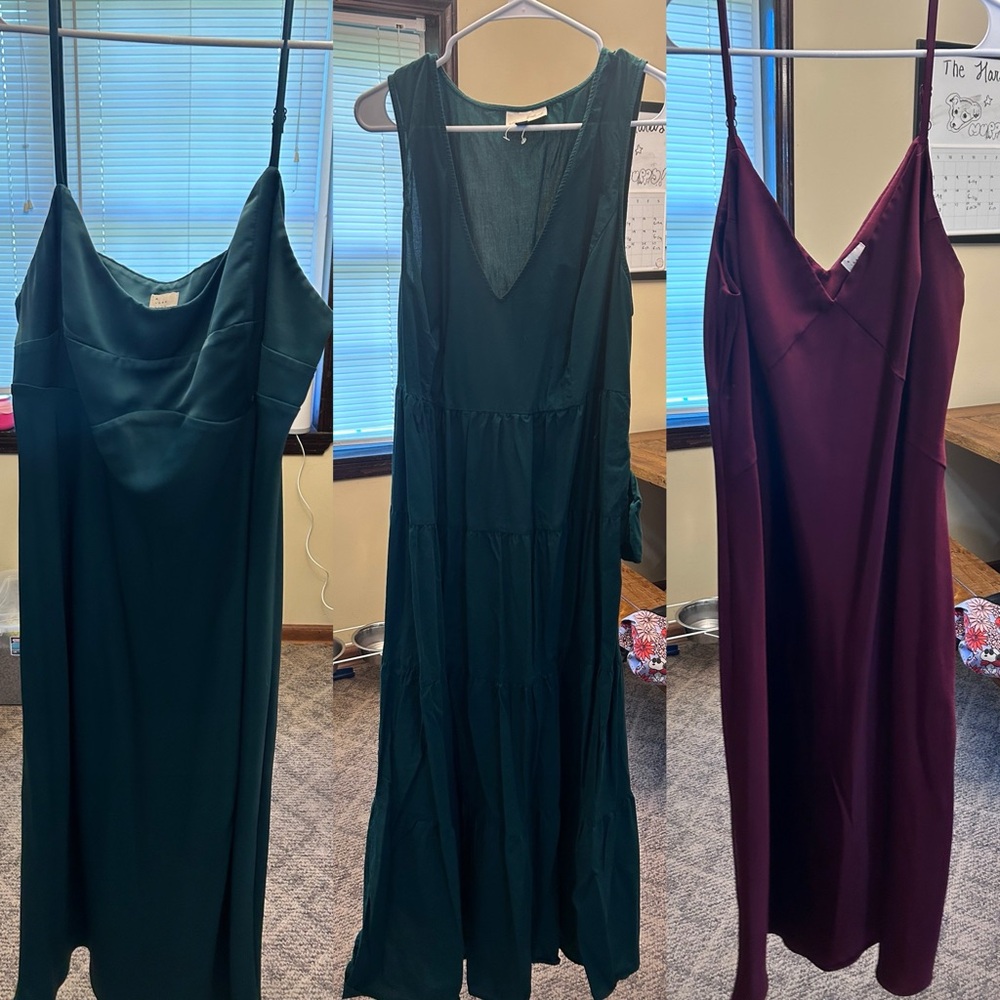 3 Target Dresses, all size XXL